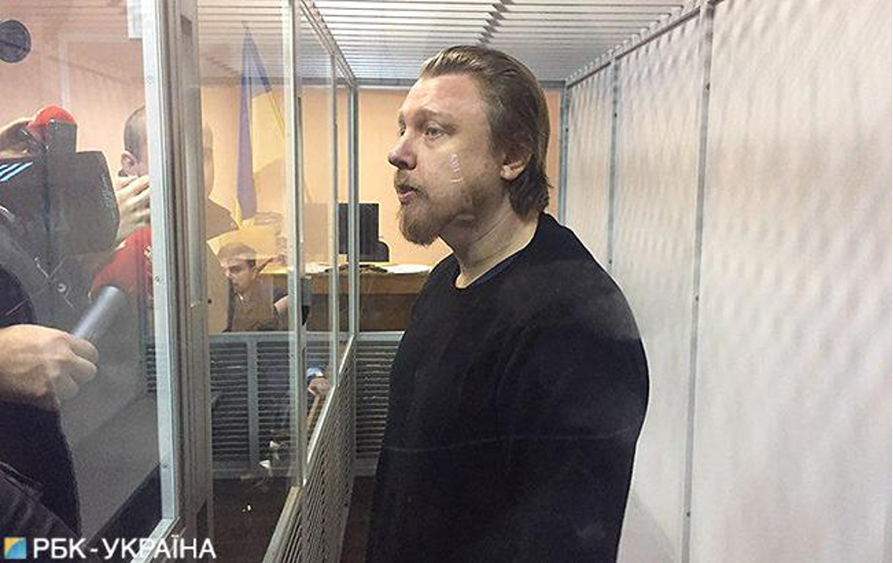 Володимир Петров в суді по підозрі в організації спроби дискредитації службових осіб правоохоронних органів 