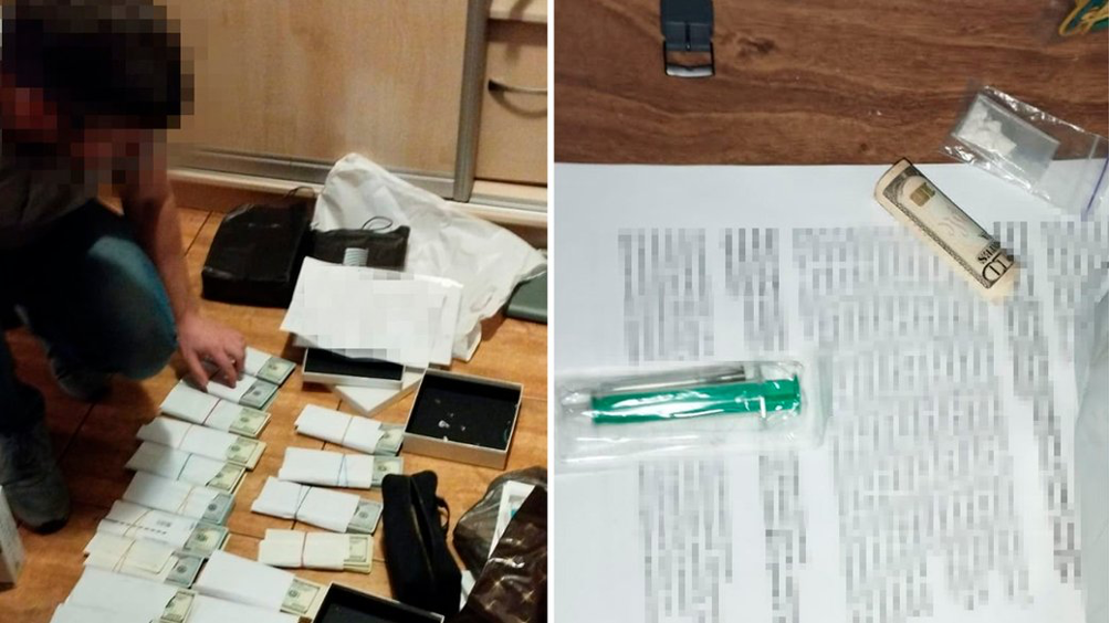 Окрім грошей в квартирі в.о. міського голови Запоріжжя знайшли ще й пакетик з порошком білого кольору