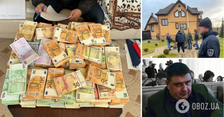 Обшуки в будинку заступника голови Поліського офісу «Лісів України» Віталія Суховича. Фото: oboz.ua