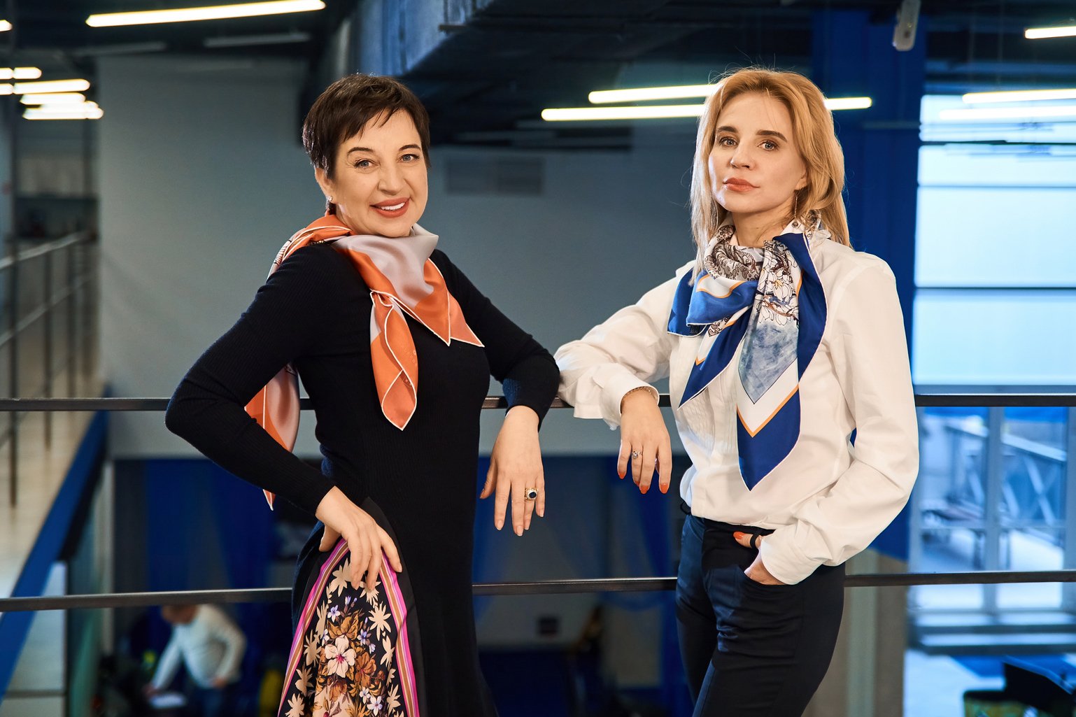 Юлія (ліворуч) та Олена (праворуч) Сосєдки — засновниці Concord Bank. Фото: Delo.ua