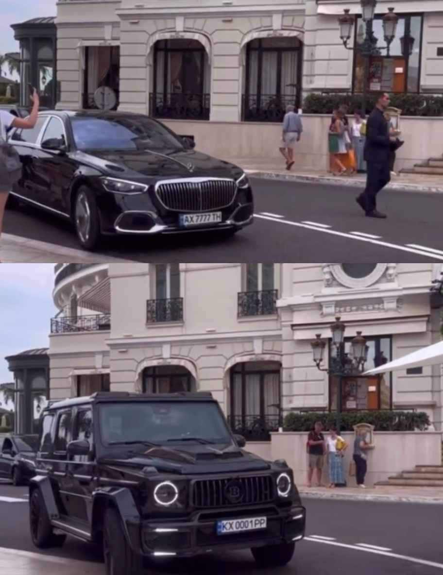 Автомобілі Mercedes-Benz Maybach S580 та Mercedes-Benz G 63 AMG сім’ї Миколи Удянського, оформлені на ТОВ «Баумман», були помічені у Монако у серпні 2023 року