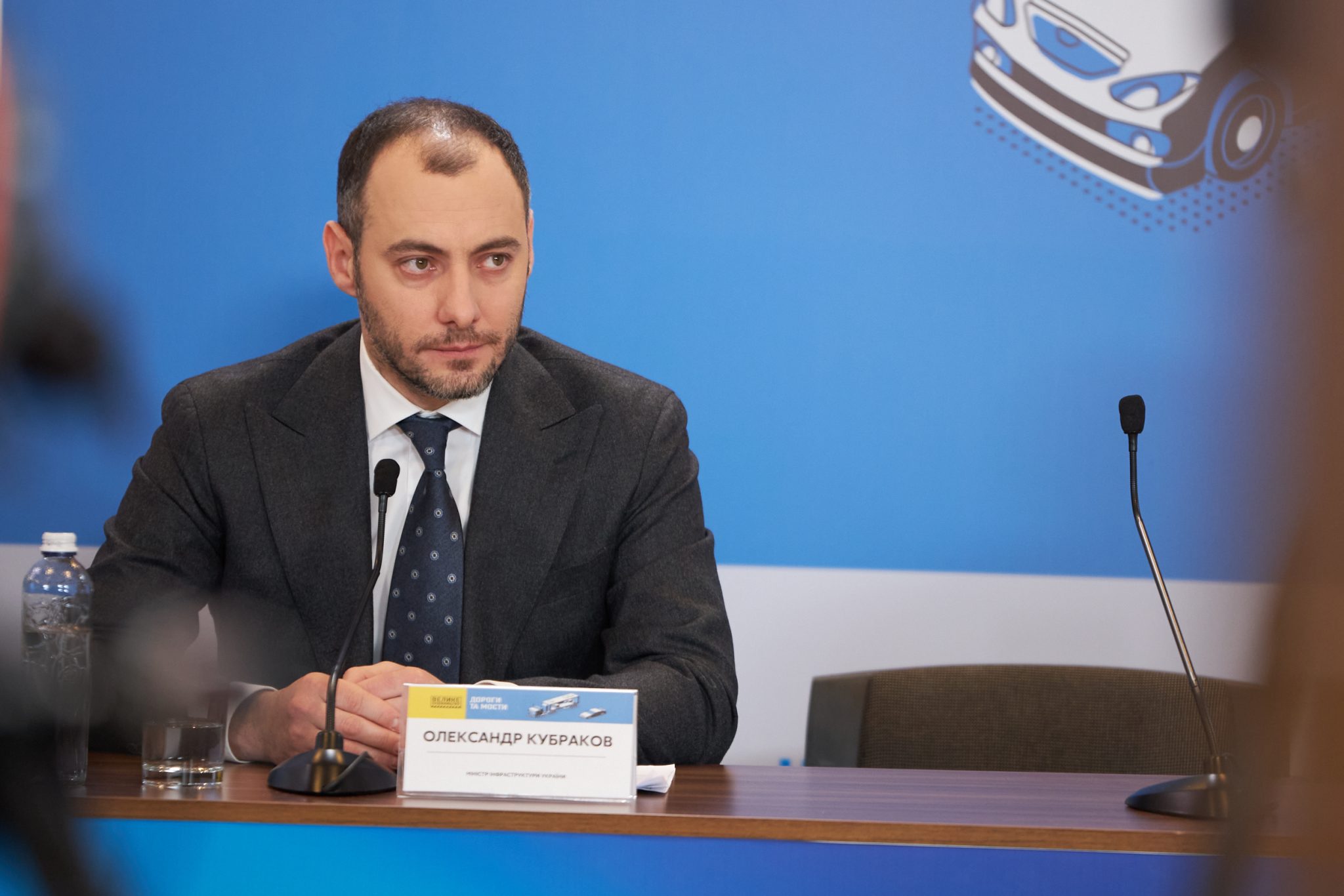 Олександр Кубраков під час перебування на посаді міністра інфраструктури України. Фото: Слуга народу