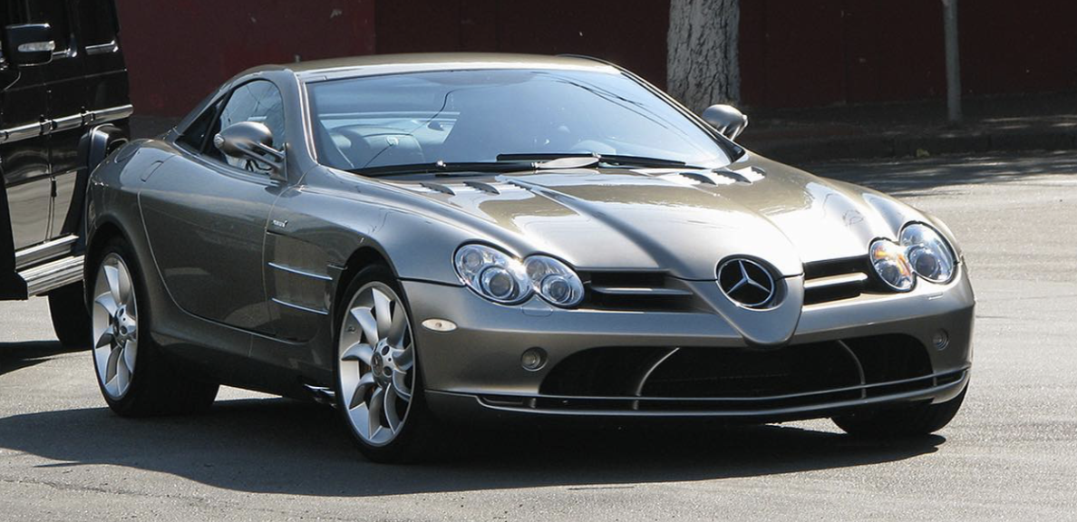 Mercedes SLR McLaren Костянтина Жеваго